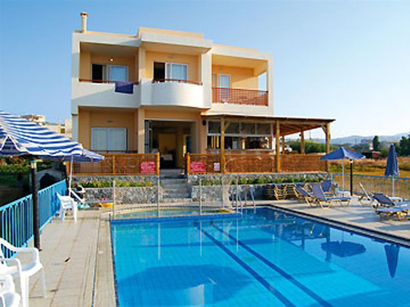 Danaos Beach Apartments Сфакаки Экстерьер фото